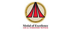 Medal of Excellence Award-Winner